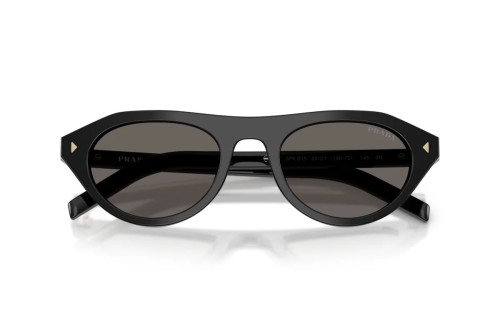PRADA PR B15S - 16K731 - 51 Okulary przeciwsłoneczne Czarny Okrągły