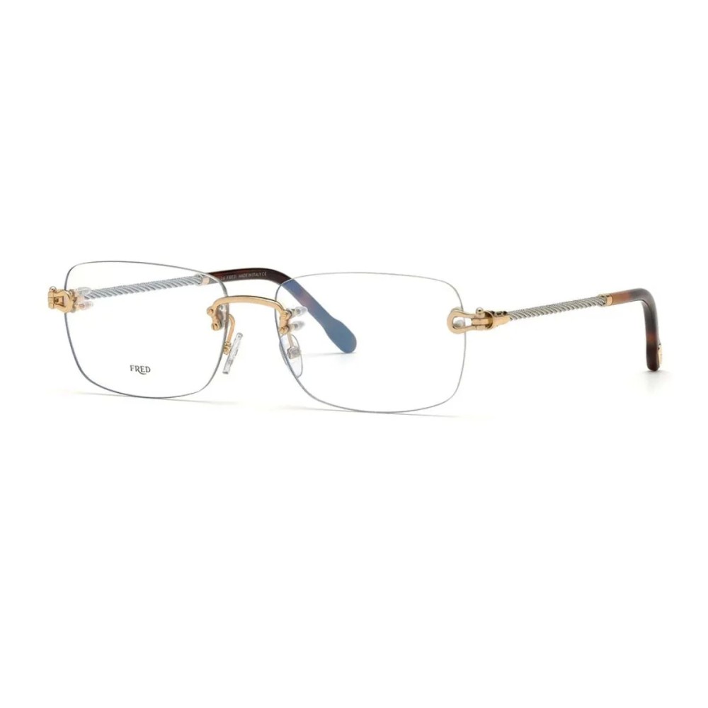 Fred FG50002U GOLD PLATED - 032 - 58 Oprawki korekcyjne Złoty Kanciaste