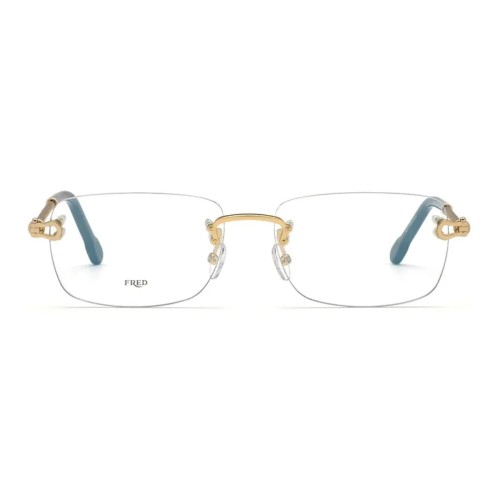 Fred FG50002U GOLD PLATED - 032 - 58 Oprawki korekcyjne Złoty Kanciaste