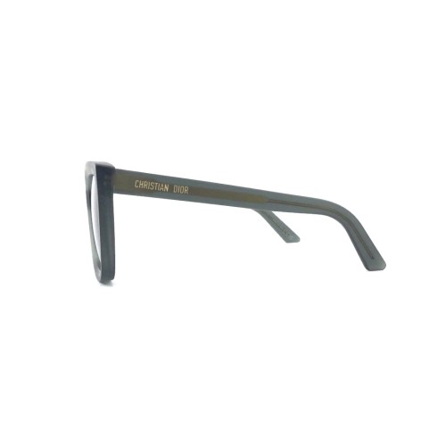 Dior DIORMIDNIGHT S1I - 56A0 A - 53 Okulary przeciwsłoneczne Zielony Kwadratowy