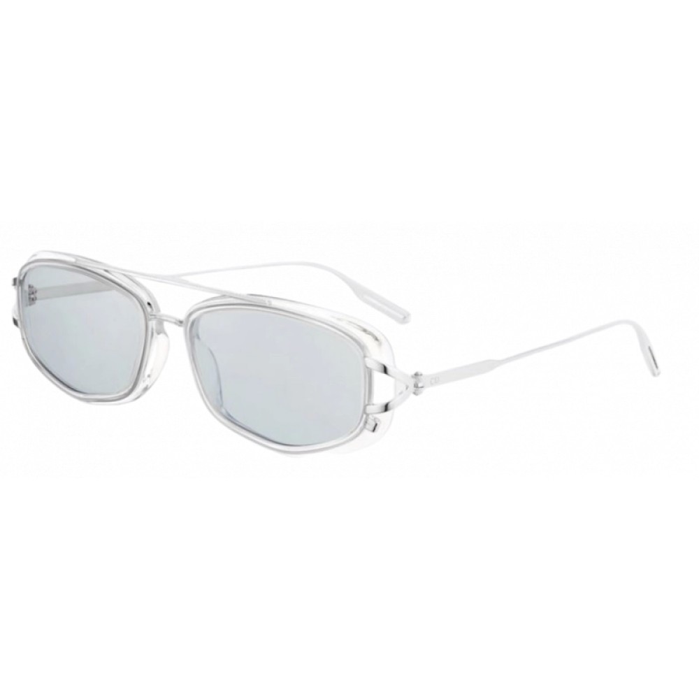 Dior NEODIOR S1U - 88I0 - 56 Okulary przeciwsłoneczne Srebrny Kanciaste