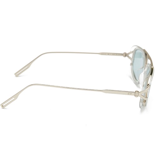 Dior NEODIOR S1U - 88I0 - 56 Okulary przeciwsłoneczne Srebrny Kanciaste