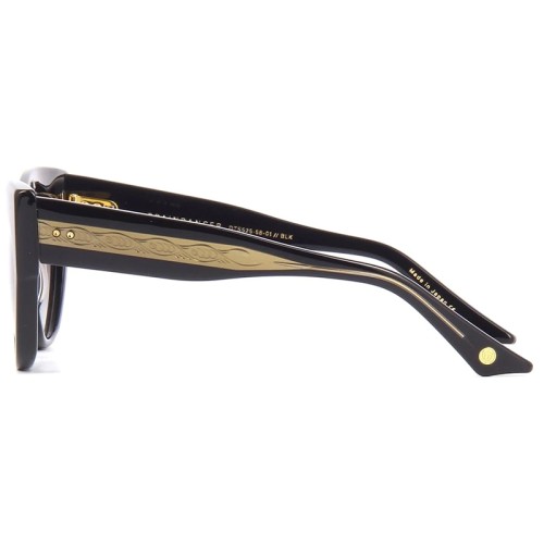 Dita BRAINDANCER DTS525 - 01 - 58 Okulary przeciwsłoneczne Czarny Kocie oczy