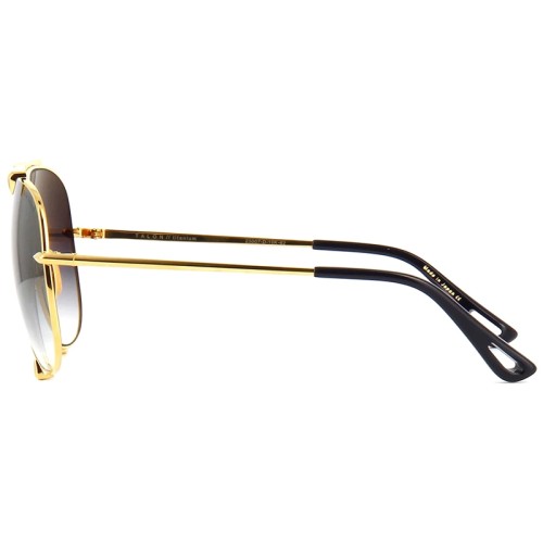 Dita TALON 23007 - D - 62 Okulary przeciwsłoneczne Złoty Pilotki (aviator)