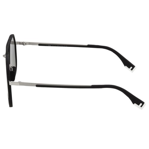 Fendi FE40041U - 02C - 55 Okulary przeciwsłoneczne Czarny Pilotki (aviator)