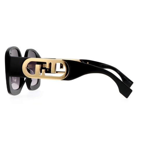 Fendi FE40048U - 01B - 54 Okulary przeciwsłoneczne Kanciaste