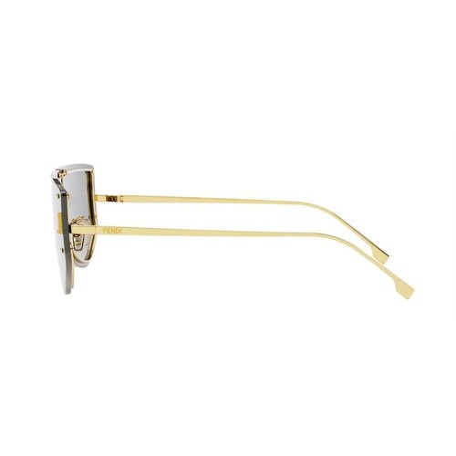 Fendi FE40096U - 30F - 69 Okulary przeciwsłoneczne Złoty Pilotki (aviator)