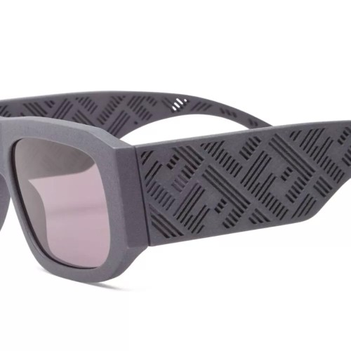 Fendi FE40106I - 20V - 54 Okulary przeciwsłoneczne Szary Kanciaste