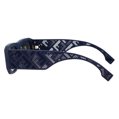 Fendi FE40106I - 90A - 54 Okulary przeciwsłoneczne Niebieski Kanciaste