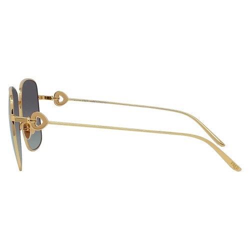 Fred FG40032U - 30B - 58 Okulary przeciwsłoneczne Złoty Kanciaste
