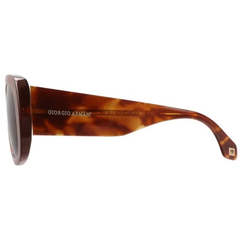 GIORGIO ARMANI AR8183 - 5988/33 - 56 Okulary przeciwsłoneczne Havana Płaska góra