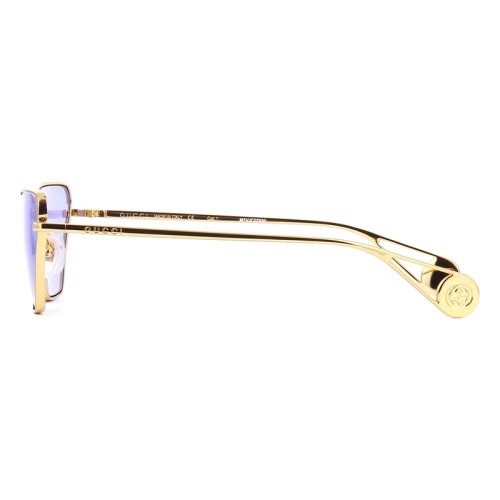 Gucci GG0538S - 006 - 63 Okulary przeciwsłoneczne Złoty Kocie oczy