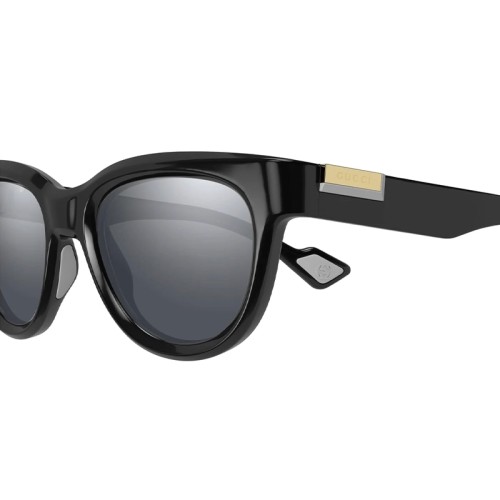Gucci GG1620S - 001 - 52 Okulary przeciwsłoneczne Czarny Pillow (zaokrąglony)