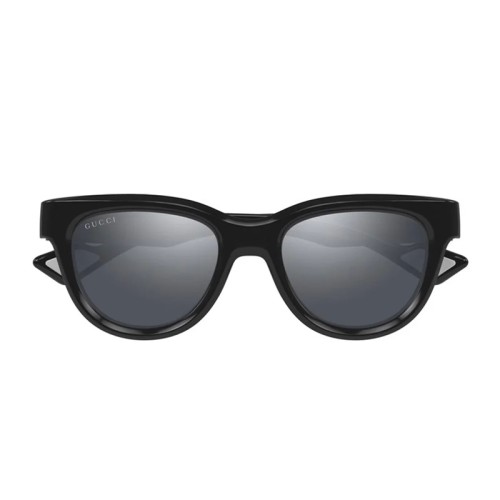 Gucci GG1620S - 001 - 52 Okulary przeciwsłoneczne Czarny Pillow (zaokrąglony)
