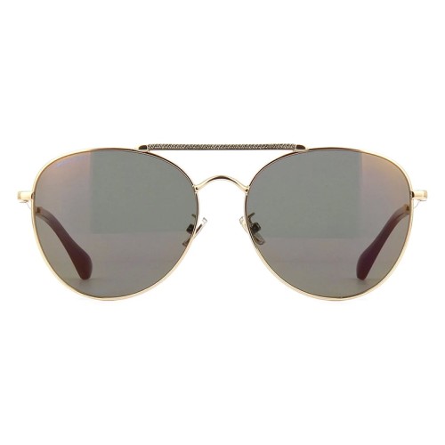 Jimmy Choo ABBIE/G/S - W8QK1 - 61 Okulary przeciwsłoneczne Złoty Pilotki (aviator)