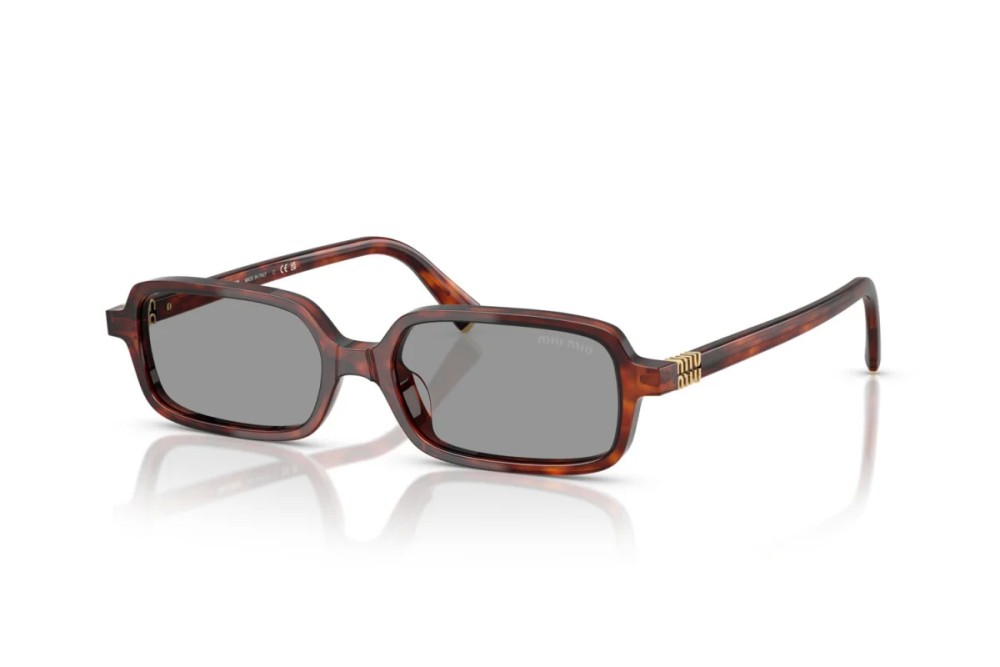 MIU MIU MU 11ZS - 21C40O - 51 Okulary przeciwsłoneczne Kanciaste