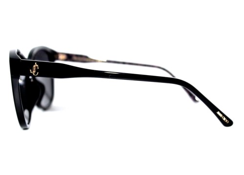 Jimmy Choo LIDIE/F/SK - 1EIIR - 59 Okulary przeciwsłoneczne Czarny Kocie oczy