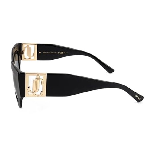 Jimmy Choo NENA/S - 8079O - 51 Okulary przeciwsłoneczne Czarny Kanciaste