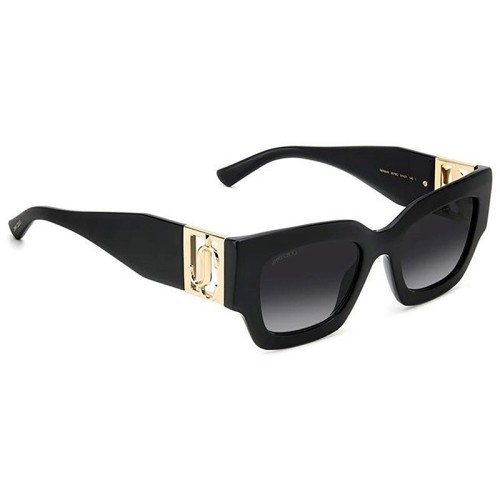 Jimmy Choo NENA/S - 8079O - 51 Okulary przeciwsłoneczne Czarny Kanciaste