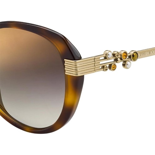 Jimmy Choo ORLY/F/S - 086JL - 56 Okulary przeciwsłoneczne Kocie oczy