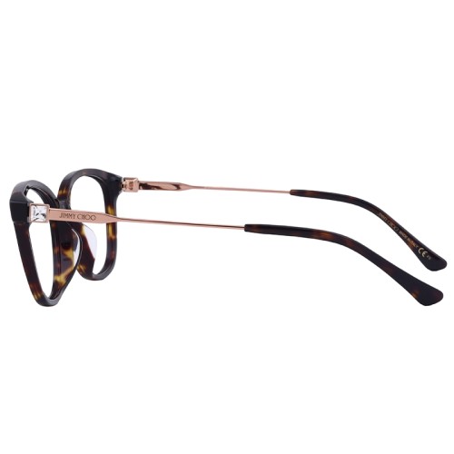 Jimmy Choo JC325/F - 086 - 53 Oprawki korekcyjne Havana Pillow (zaokrąglony)