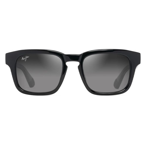 Maui Jim MJ0643S MALUHIA - 001 - 52 - Z SOCZEWKAMI POLARYZACYJNYMI Okulary przeciwsłoneczne Czarny Kanciaste