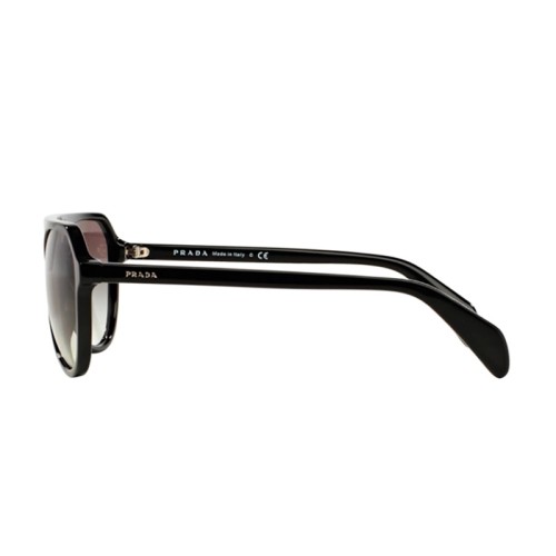 PRADA PR 22RS - 1AB0A7 - 58 Okulary przeciwsłoneczne Czarny Pilotki (aviator)