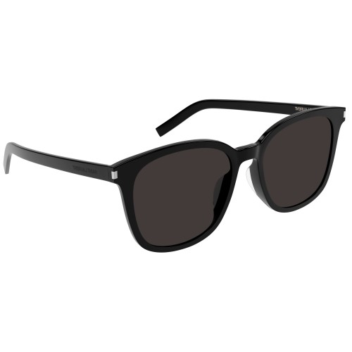 Saint Laurent SL325K - 001 - 56 Okulary przeciwsłoneczne Czarny Kanciaste