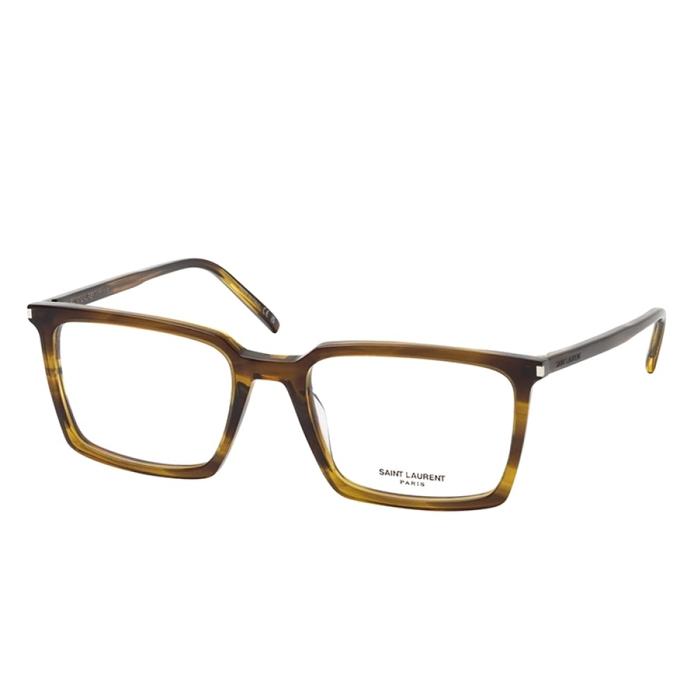 Saint Laurent SL624 - 004 - 54 Oprawki korekcyjne Havanna Kanciaste