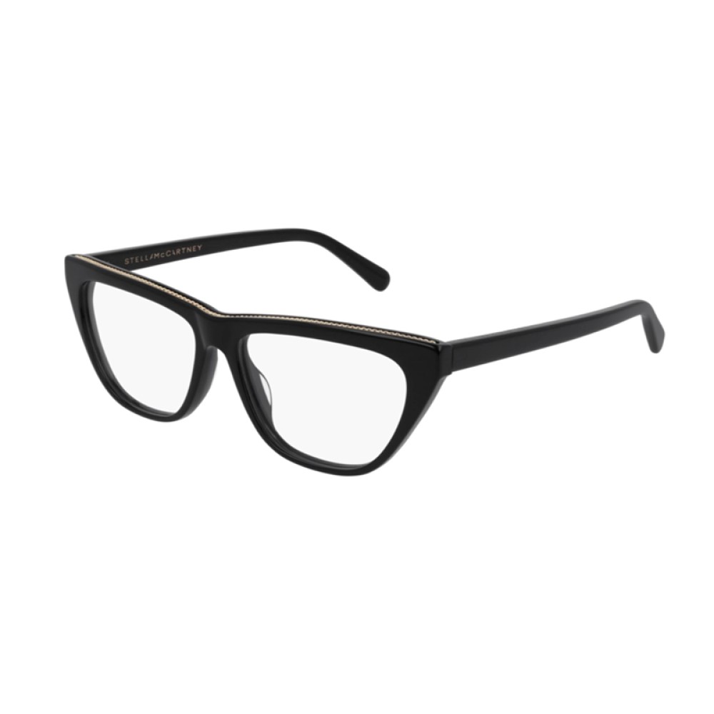 Stella McCartney SC0191O - 005 - 55 Oprawki korekcyjne Czarny Kocie oczy