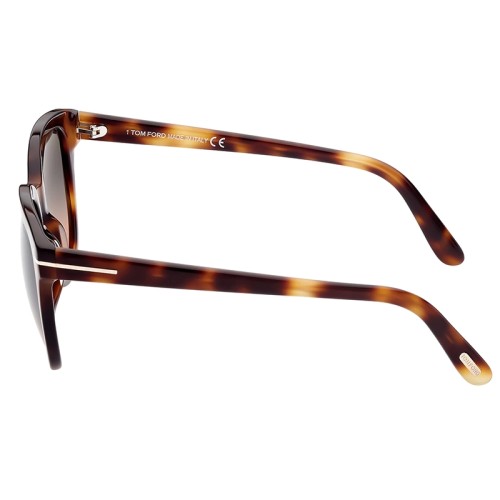 Tom Ford FT0914 OLIVIA-02 - 53P - 54 Okulary przeciwsłoneczne Havanna Pillow (zaokrąglony)