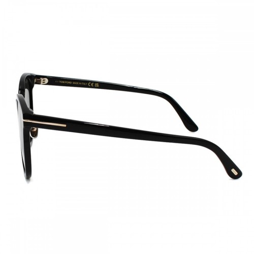 Tom Ford FT1133-K ECO - 01A - 55 Okulary przeciwsłoneczne Czarny Zaokrąglony