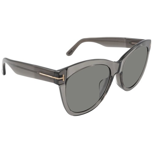 Tom Ford FT0870-F WALLACE - 20D - 57 Okulary przeciwsłoneczne Szary Kocie oczy