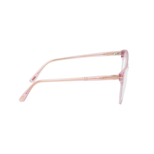 Tom Ford TF5671-B - 072 - 56 - Z SOCZEWKAMI Z FILTREM ŚWIATŁA NIEBIESKO-FIOLETOWEGO Oprawki korekcyjne Różowy Pillow (zaokrąglony)