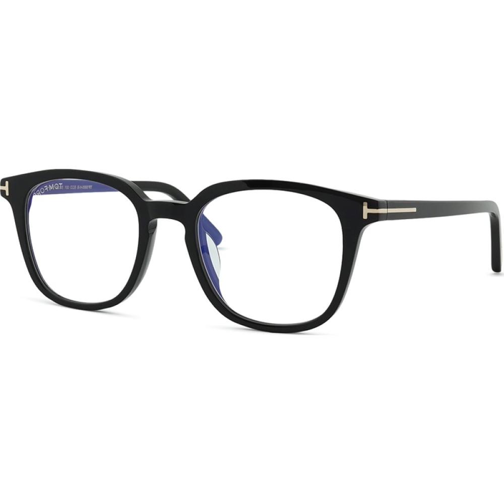 Tom Ford TF5995-K-B ECO - 001 - 51 Oprawki korekcyjne Czarny Zaokrąglony