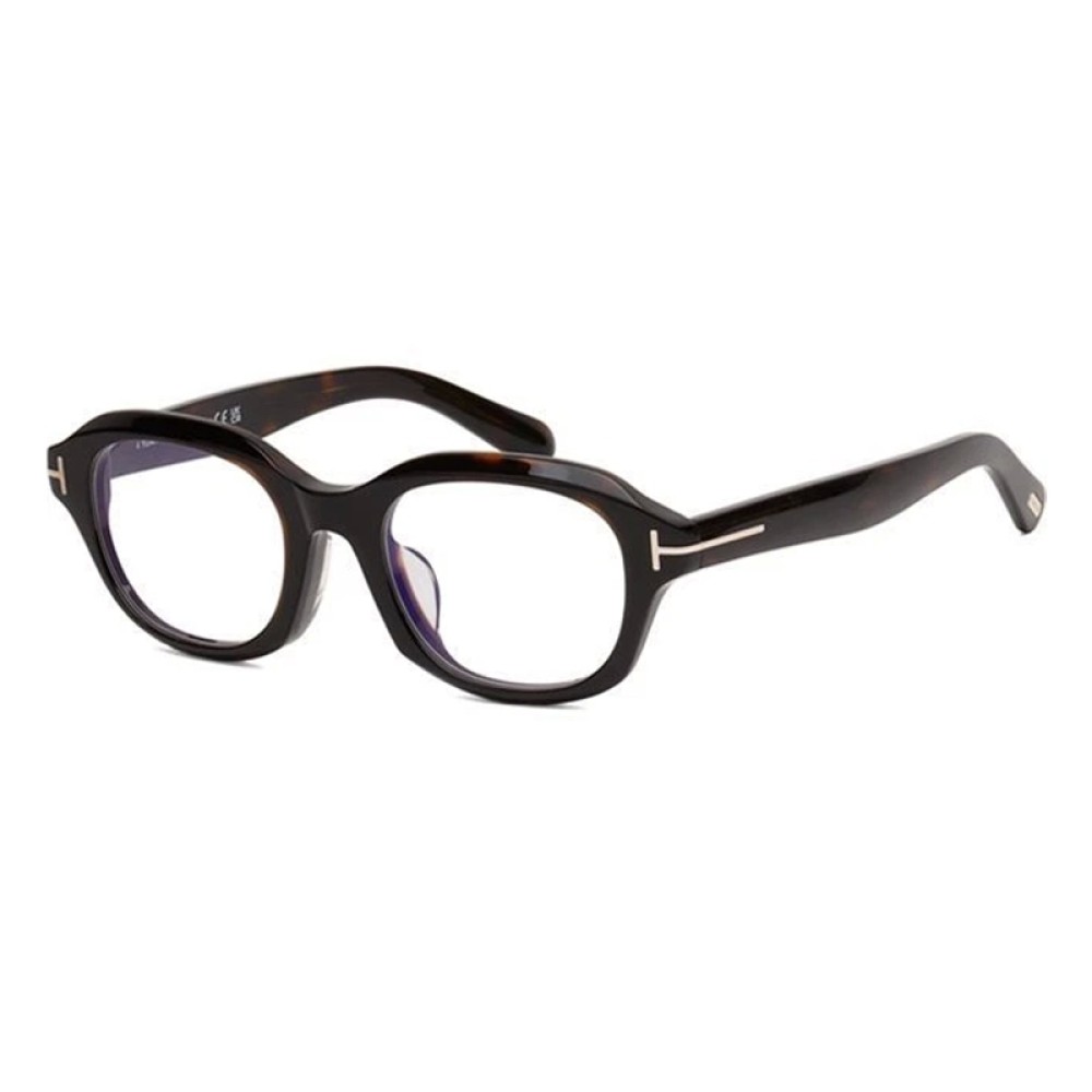 Tom Ford TF6005-D-B - 052 - 51 - Z SOCZEWKAMI Z FILTREM ŚWIATŁA NIEBIESKO-FIOLETOWEGO Oprawki korekcyjne Kanciaste