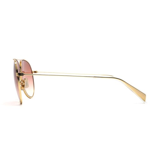 Celine CL40062U - 30T - 59 Okulary przeciwsłoneczne Złoty Pilotki (aviator)