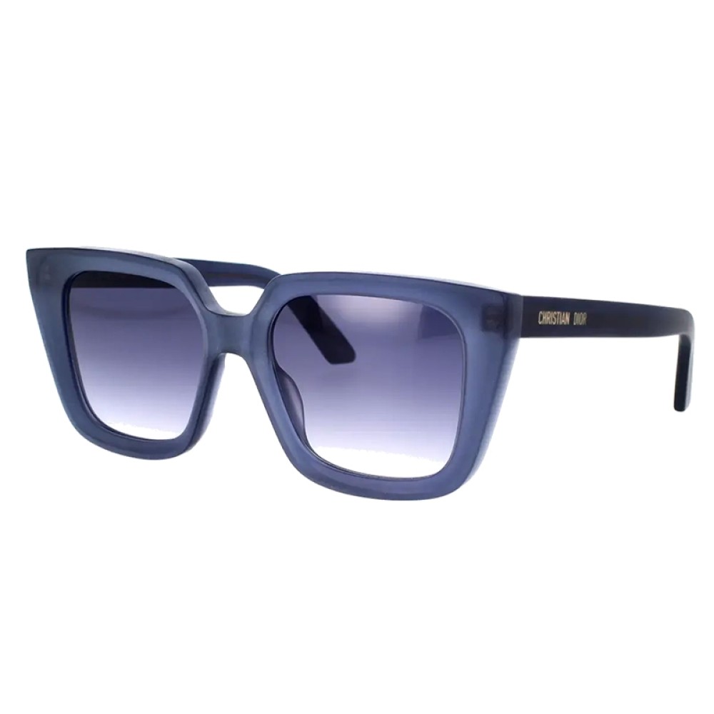 Dior DIORMIDNIGHT S1I - 31F0 A - 53 Okulary przeciwsłoneczne Niebieski Pillow (zaokrąglony)