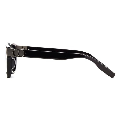 Dior CD ICON S1F - 14A0 V - 56 Okulary przeciwsłoneczne Czarny Kanciaste