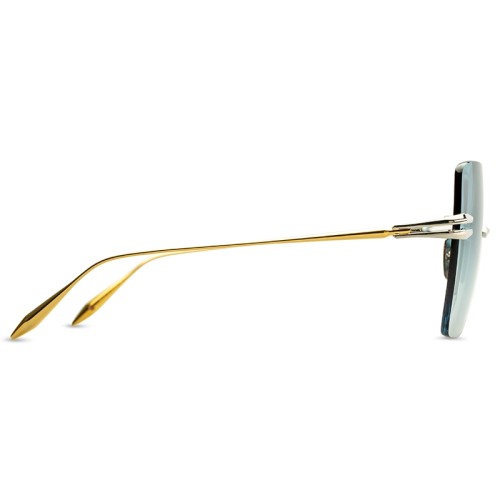 Dita EMBRA DTS155-A - 03 - 58 Okulary przeciwsłoneczne Złoty Kanciaste