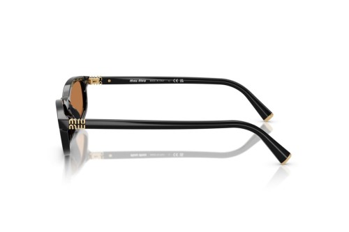 MIU MIU MU A06S - 16K10I - 54 Okulary przeciwsłoneczne Czarny Owalny