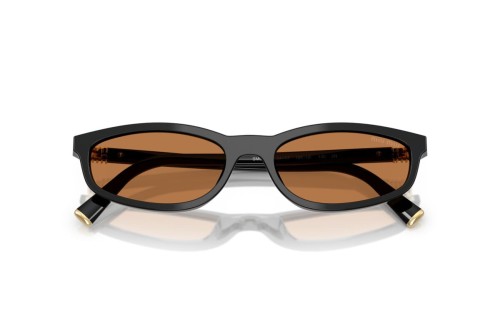 MIU MIU MU A06S - 16K10I - 54 Okulary przeciwsłoneczne Czarny Owalny