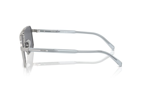 PRADA PR A57S - 1BC175 - 61 Okulary przeciwsłoneczne Srebrny Pilotki (aviator)