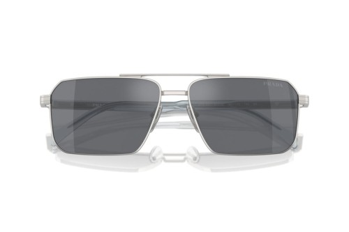 PRADA PR A57S - 1BC175 - 61 Okulary przeciwsłoneczne Srebrny Pilotki (aviator)