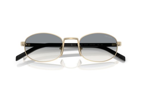PRADA PR B53S - ZVN02C - 52 Okulary przeciwsłoneczne Złoty Owalny