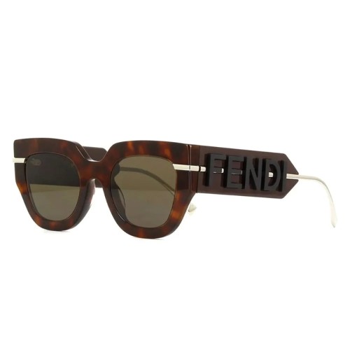 Fendi - Okulary przeciwsłoneczne - FE40097F - 52E - 51