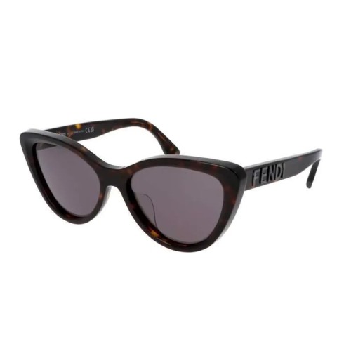 Fendi FE40087U - 52A - 55 Okulary przeciwsłoneczne Kocie oczy