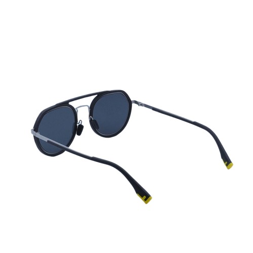 Fendi FE40040U - 52A - 51 Okulary przeciwsłoneczne Czarny Pilotki (aviator)