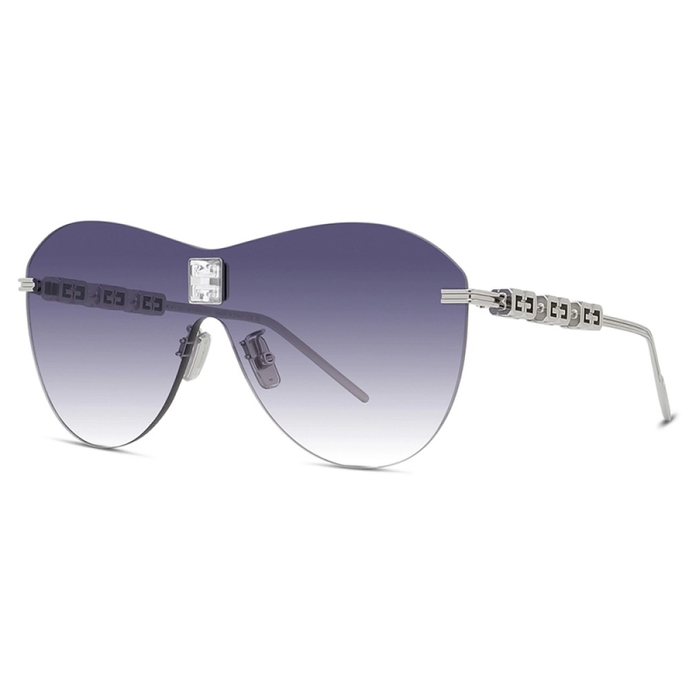 Givenchy GV40035U - 16Z - 138 Okulary przeciwsłoneczne Srebrny Maska