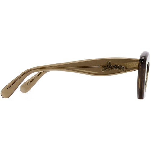 Loewe LW40096I - 96E - 54 Okulary przeciwsłoneczne Brązowy Kocie oczy
